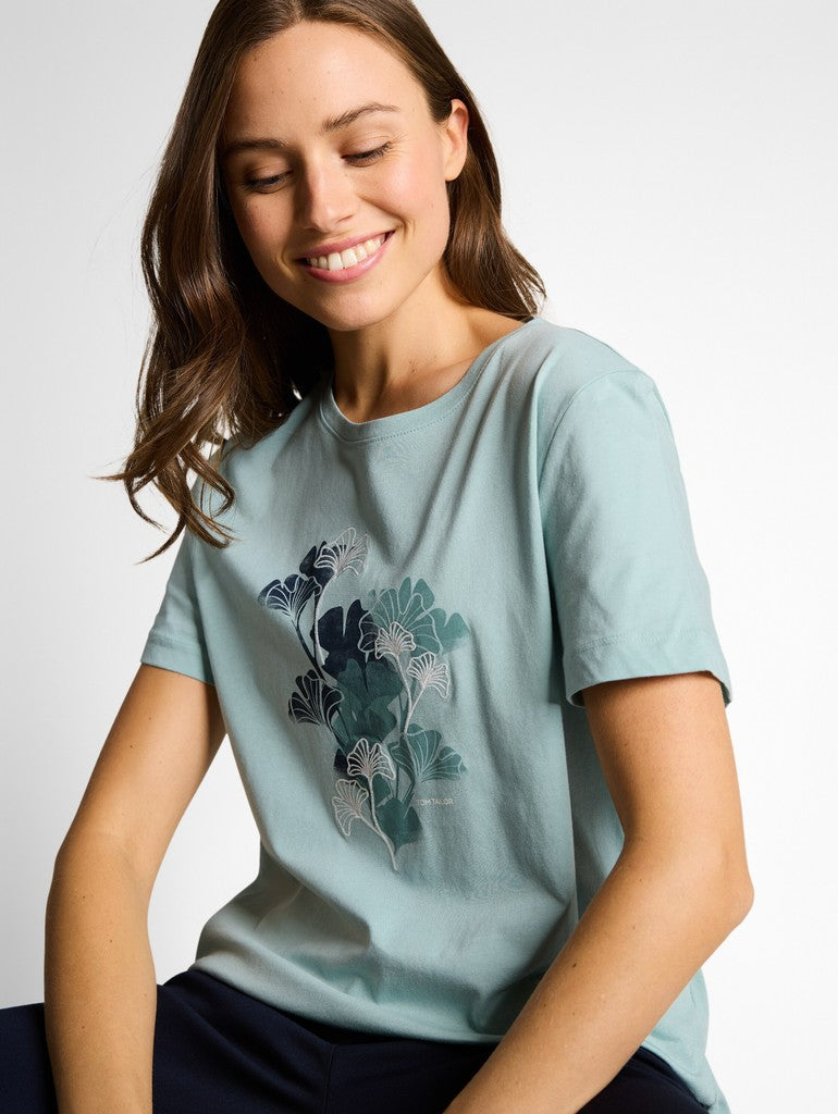 1051799 TOM TAILOR wmn - T-Shirt 38784 blue haze