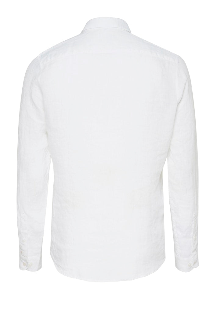 3806-51707 PURE- Casual Hemd Langarm 900 weiß