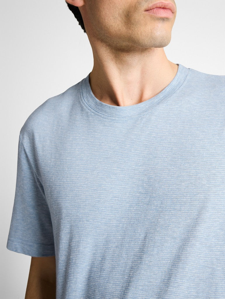 1050180 TOM TAILOR men - T-Shirt 39860 blue