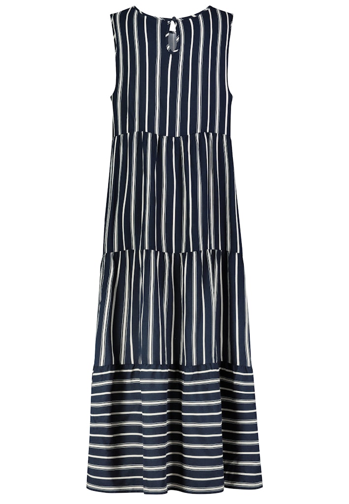 D73771AG30435C AUTHENTIC STYLE wmn - Kleid mit Volants 19400 night navy