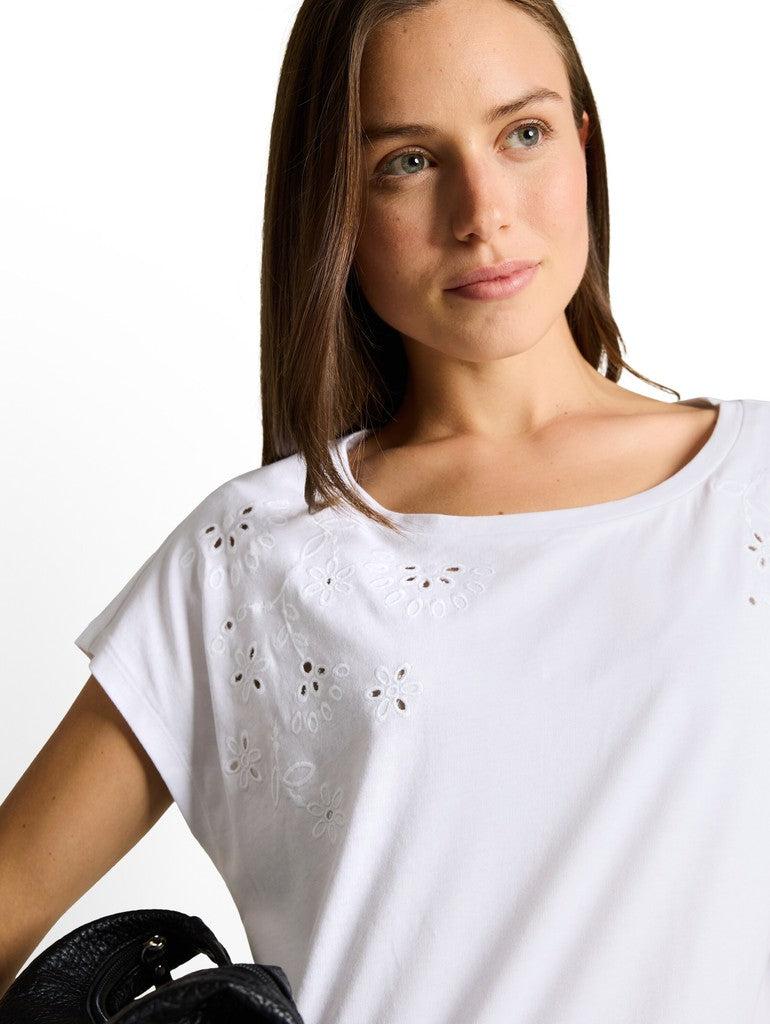 1050469 TOM TAILOR wmn - Shirt 20000 white