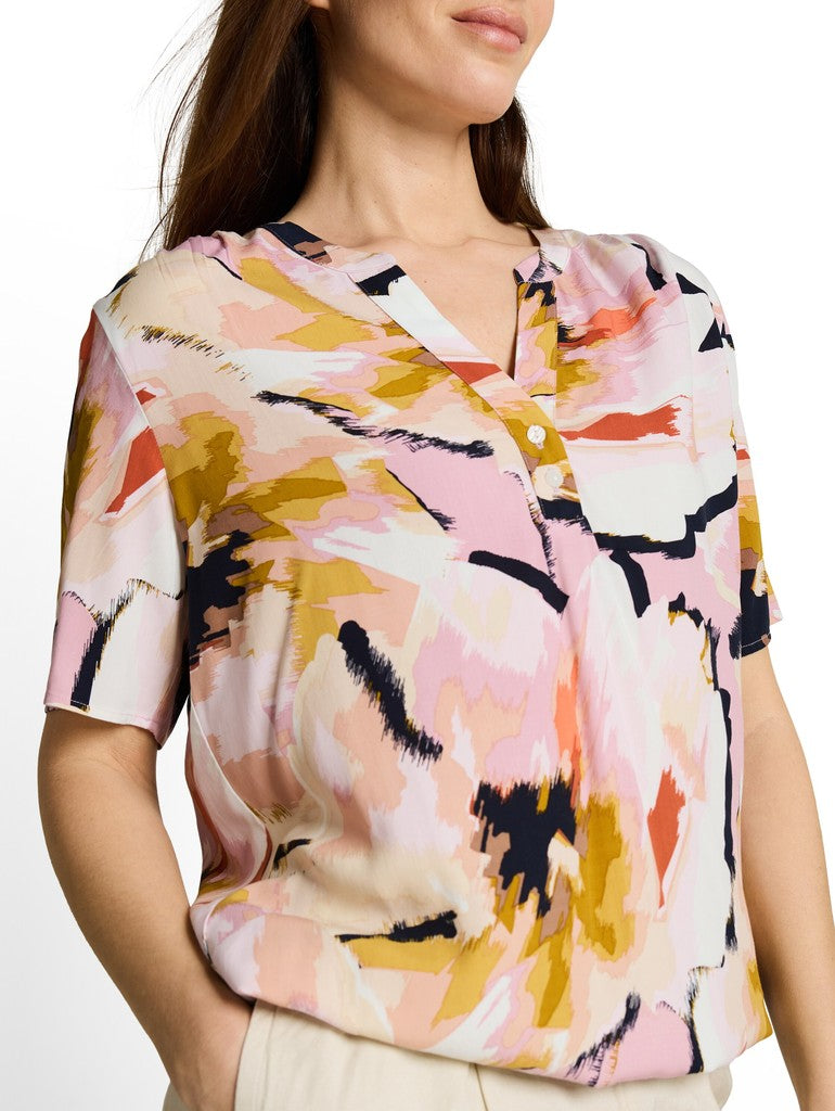 1049796 TOM TAILOR wmn - Schlupfbluse 39736 big abstract flower print