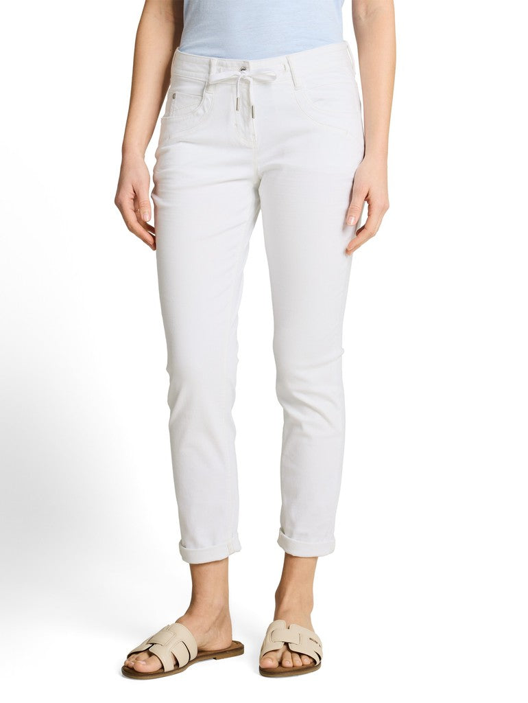 1040963 TOM TAILOR wmn - Hose tapered relaxed 20000 white