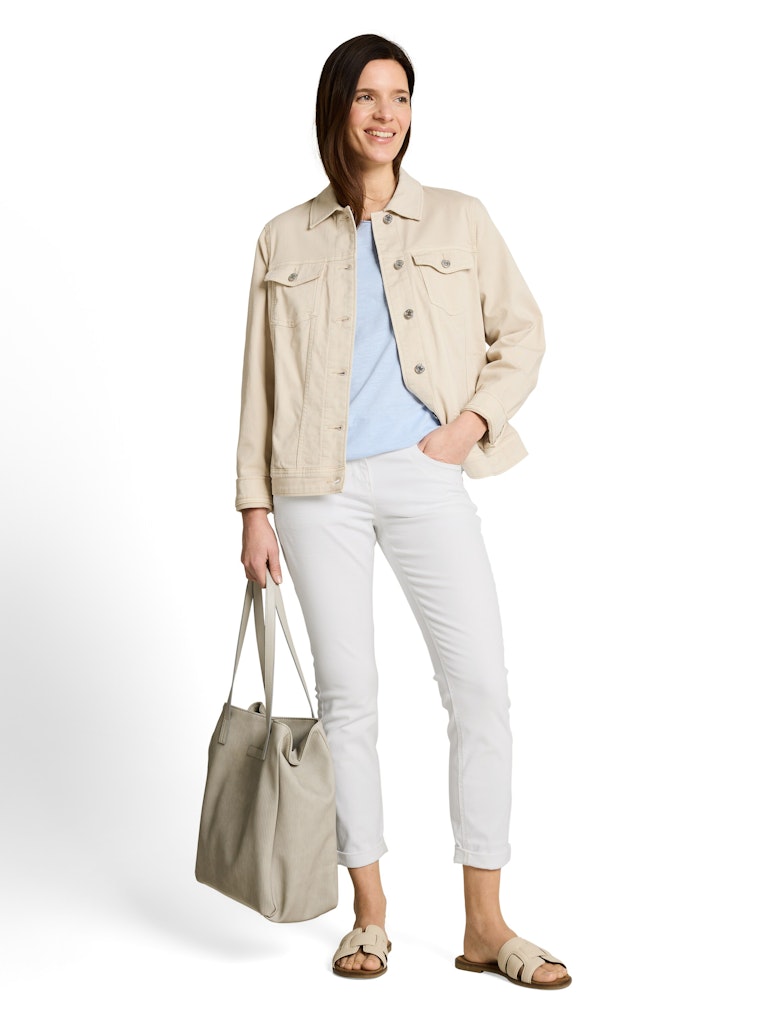 1040963 TOM TAILOR wmn - Hose tapered relaxed 20000 white