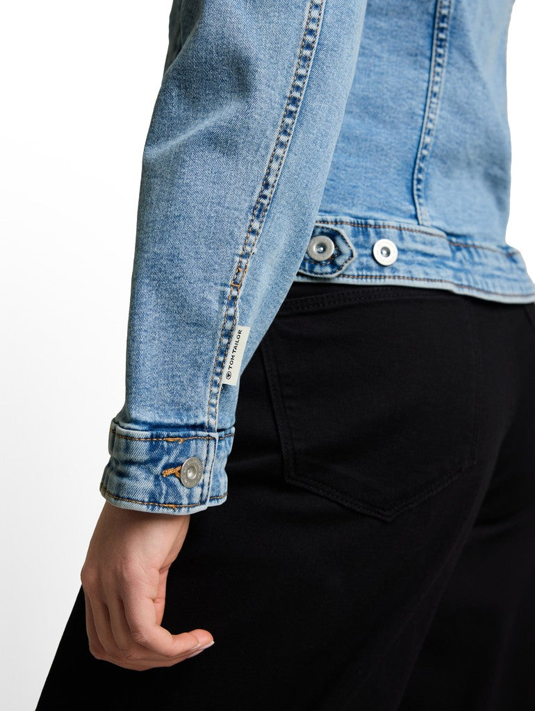 1050543 TOM TAILOR wmn - Jeansjacke 10112 bleached