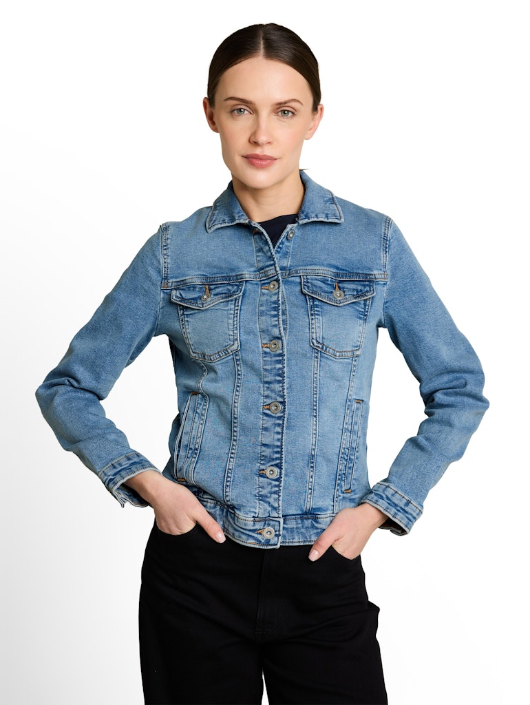 1050543 TOM TAILOR wmn - Jeansjacke 10112 bleached