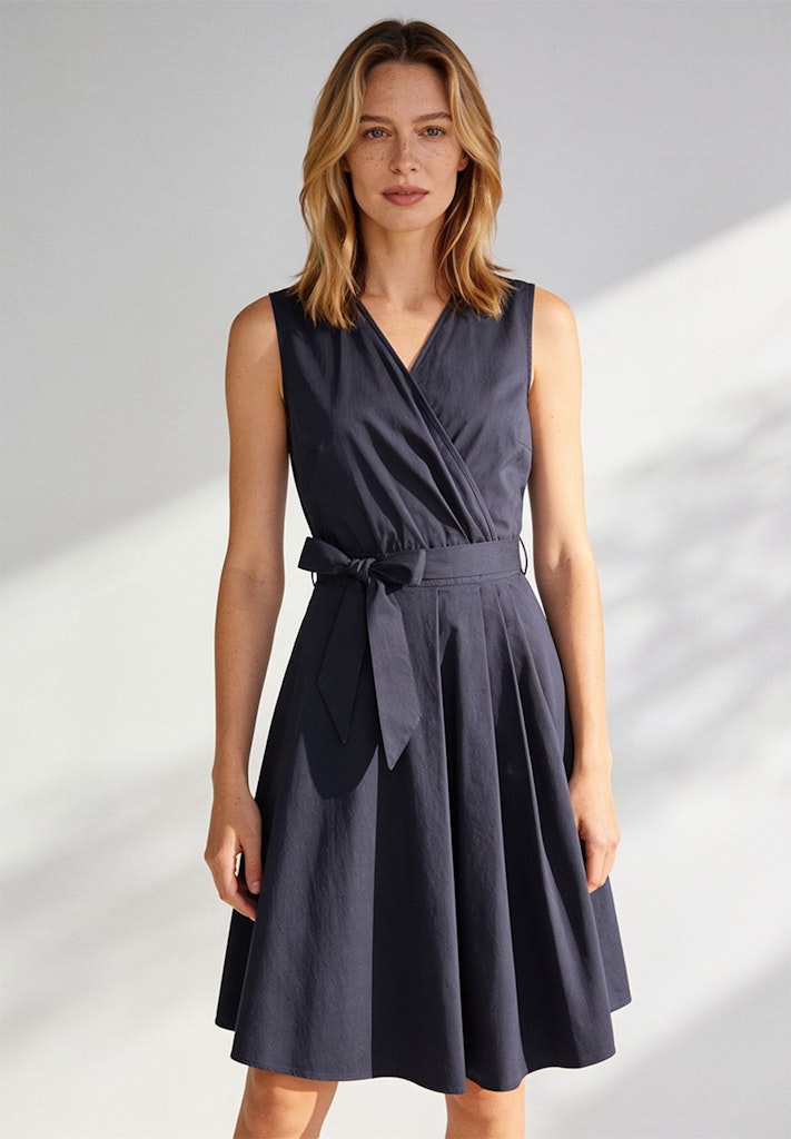 61823458 MORE&MORE - Wrapped Dress 0375 navy
