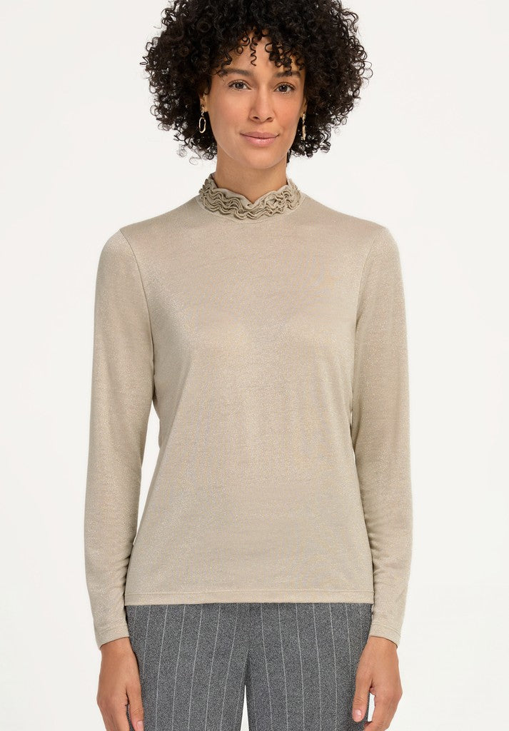 86069 GRETA - BIANCA Shirt 146 light sherry melange