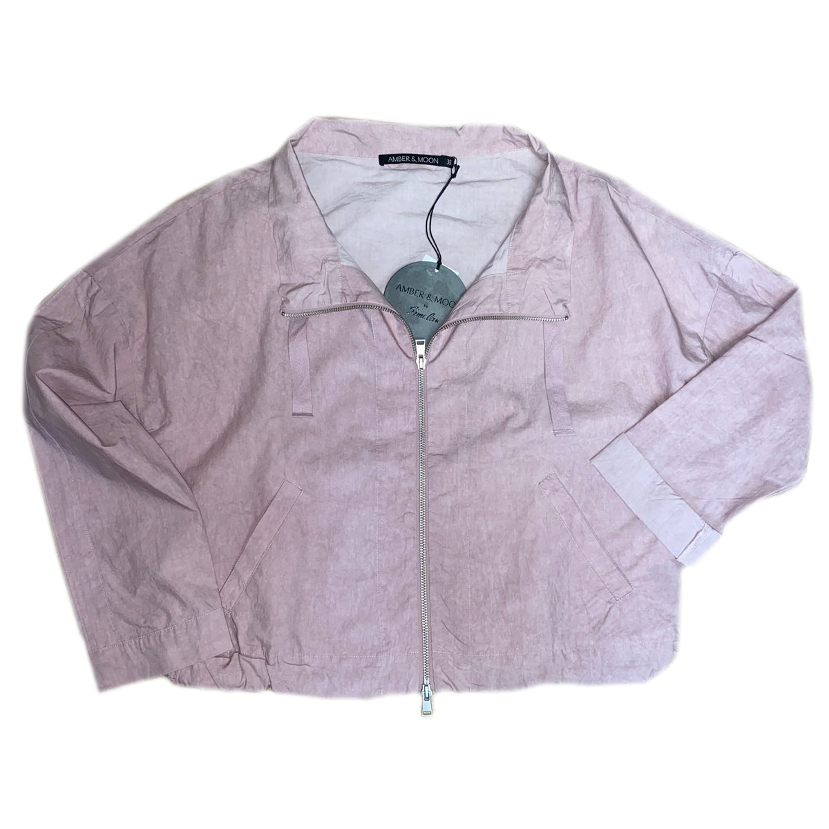1610-062 AMBER&MOON - Jacke 444 perliges rose