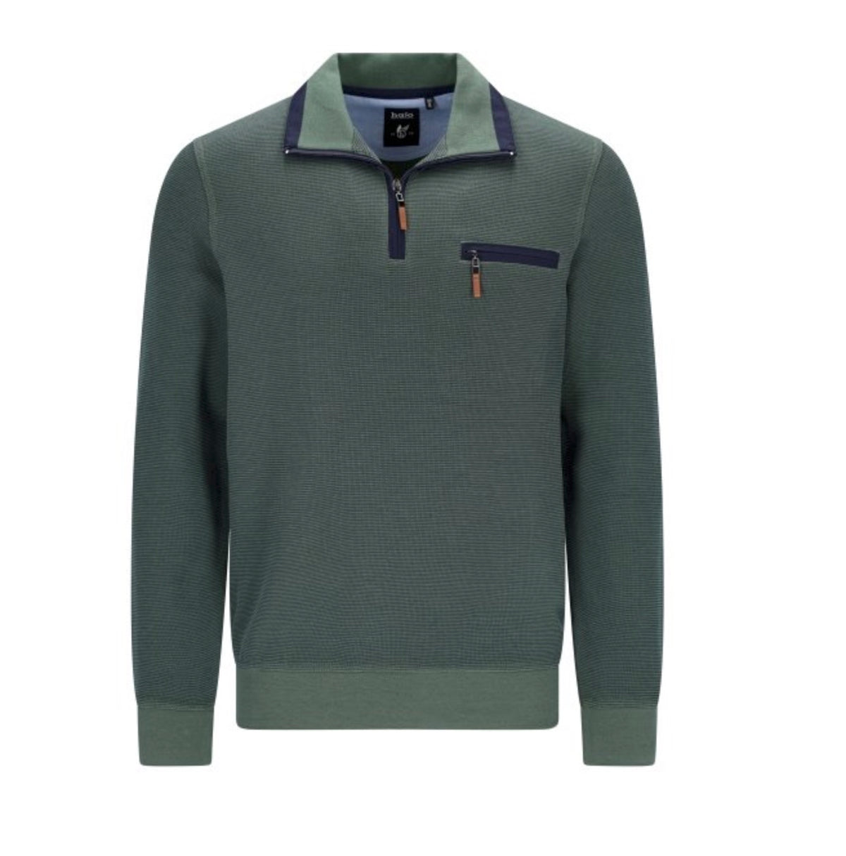 26222/3 HAJO - Sweatshirt Stay Fresh 592 salbei