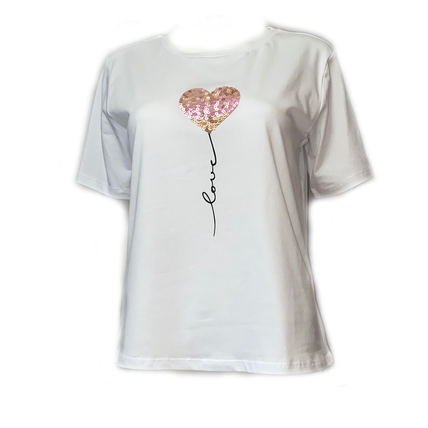 51090008 MORE&MORE - Shirt with Funny-Print 0010 white