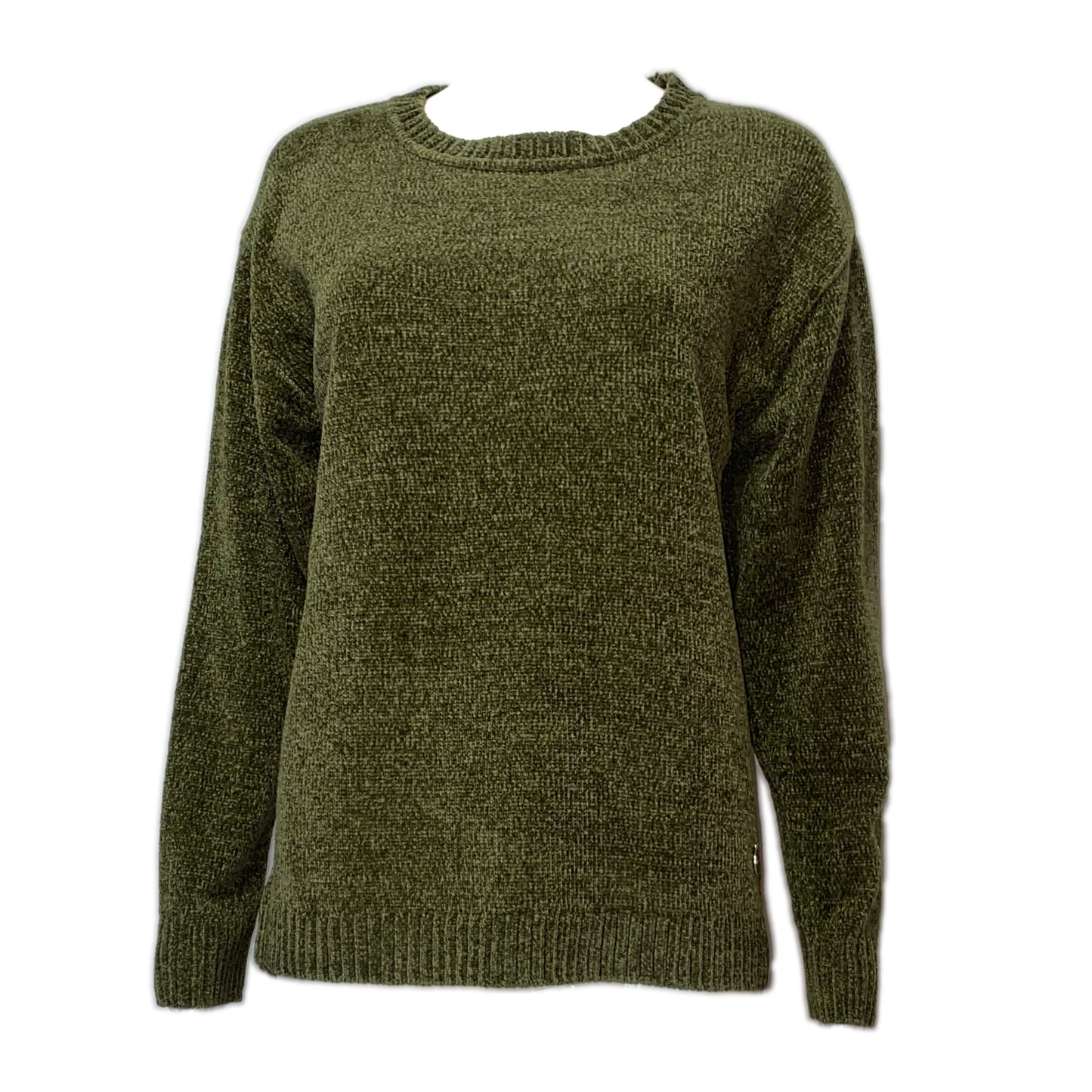 255320 CAPUCCINO - Pullover 597 moosgrün