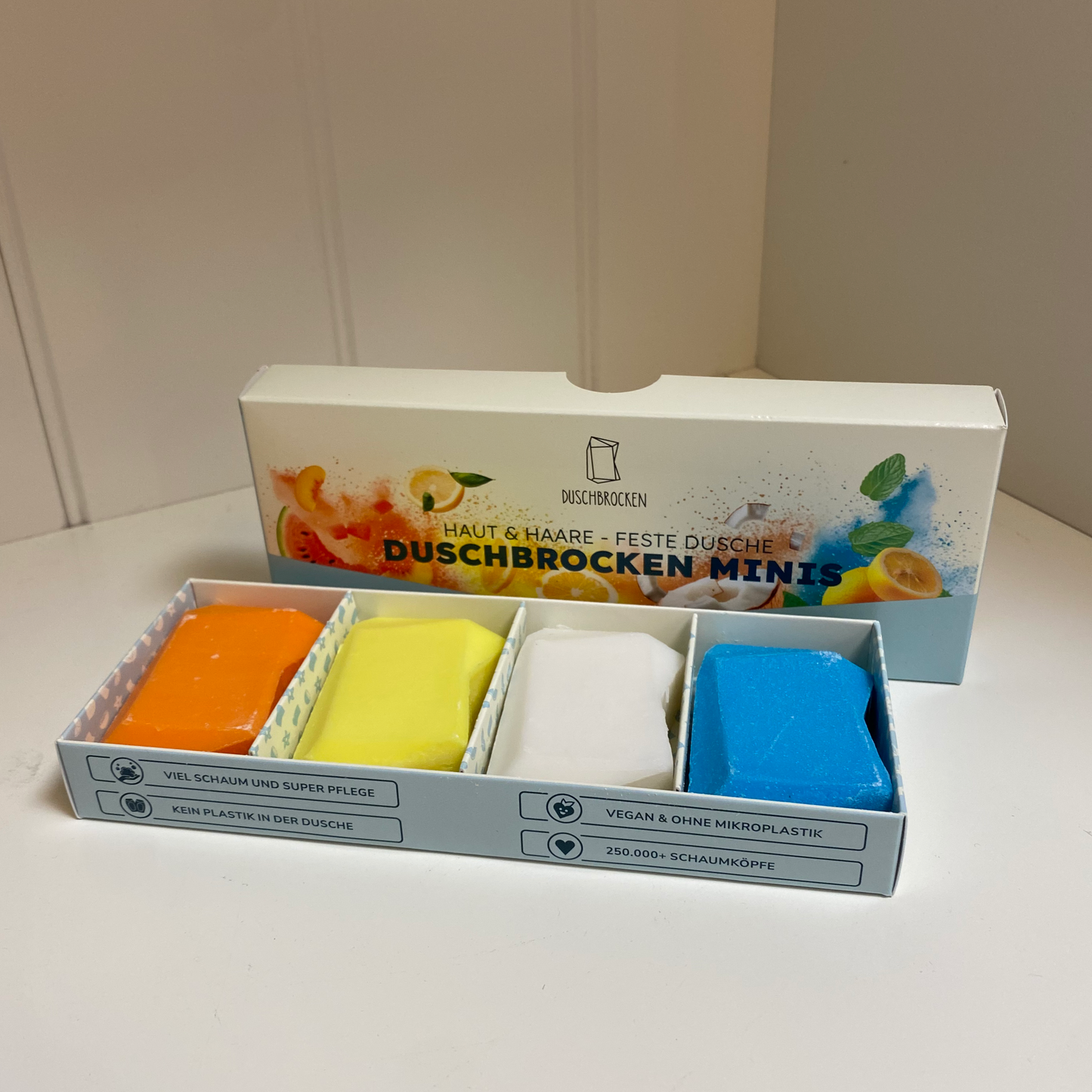 4er Minis DUSCHBROCKEN einzeln (4 x 35g)