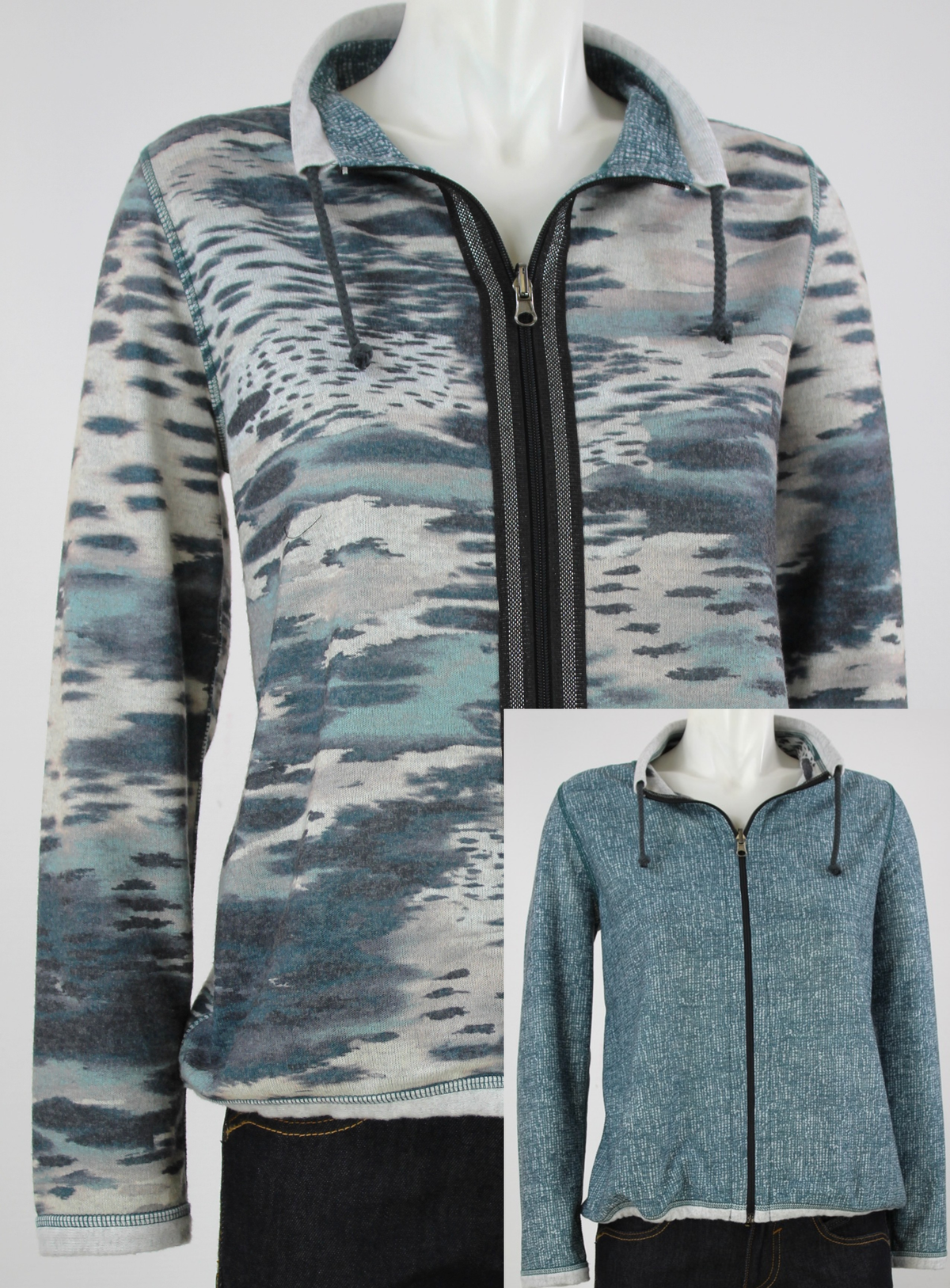 265515 CAPUCCINO - Damen-Wendejacke 650 grün