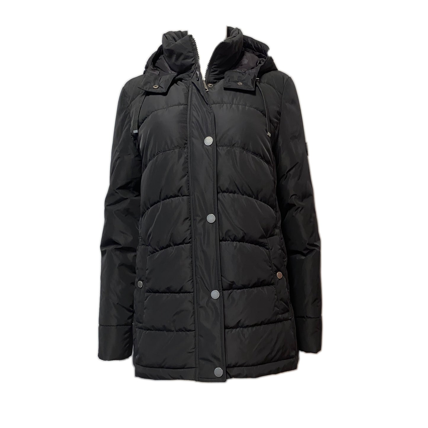 30300052 LEBEK - Jacke mit Kapuze 999 black