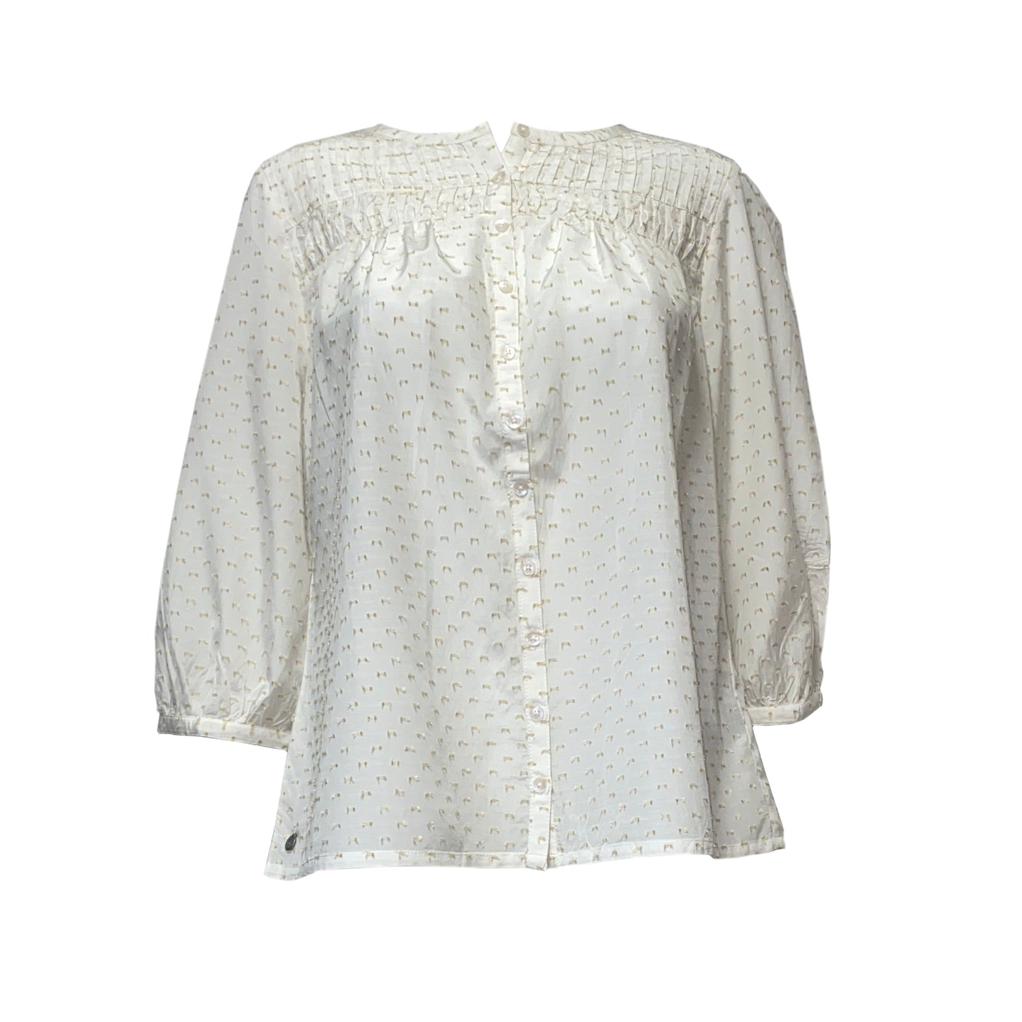 BBL BLO 00 14056 BRAKEBURN wmn - Boardwalk Blouse cream