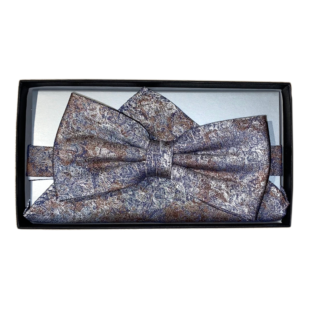1166954 LESS - DIGEL Ceremony Fliege und Einstecktuch 22 blau
