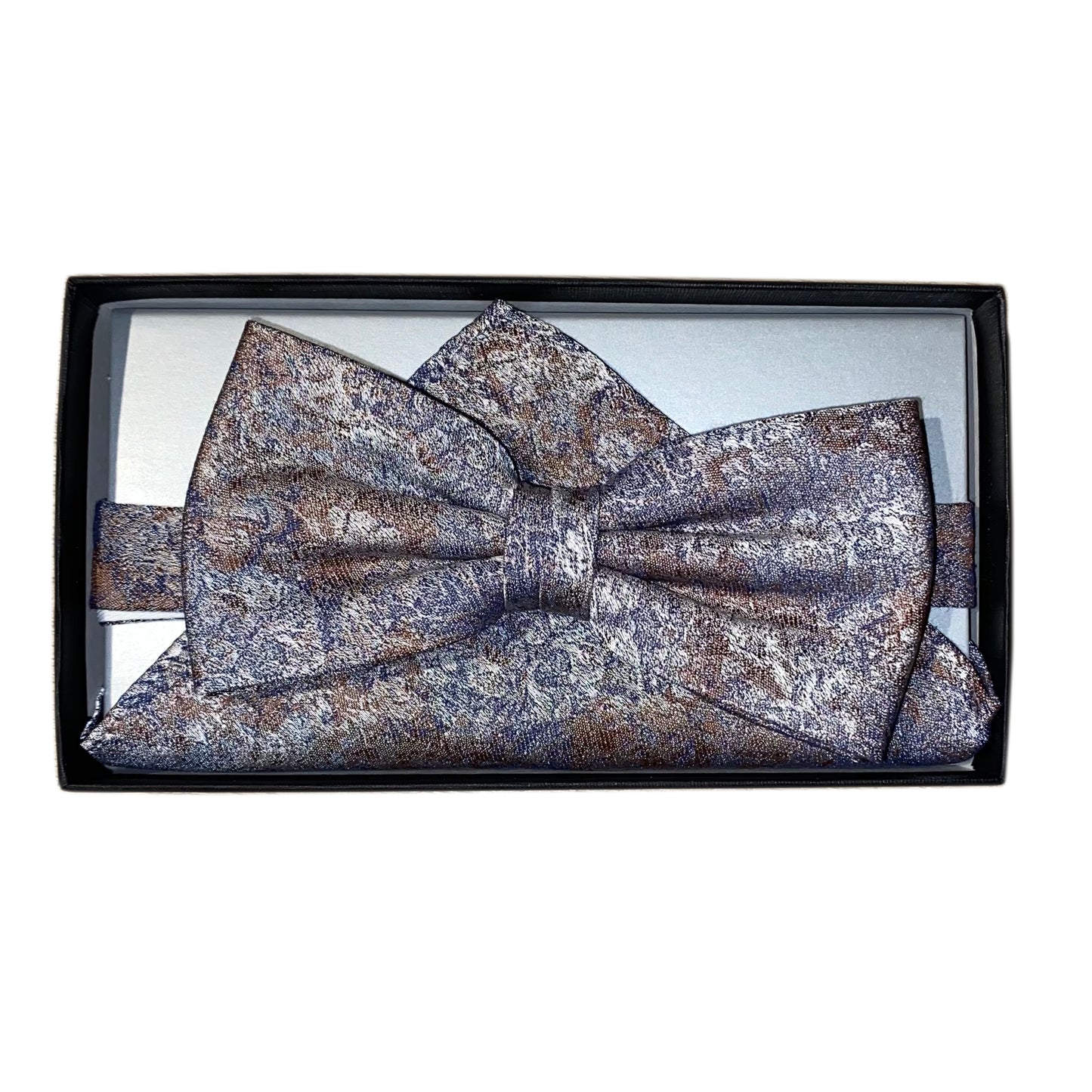 1166954 LESS - DIGEL Ceremony Fliege und Einstecktuch 22 blau