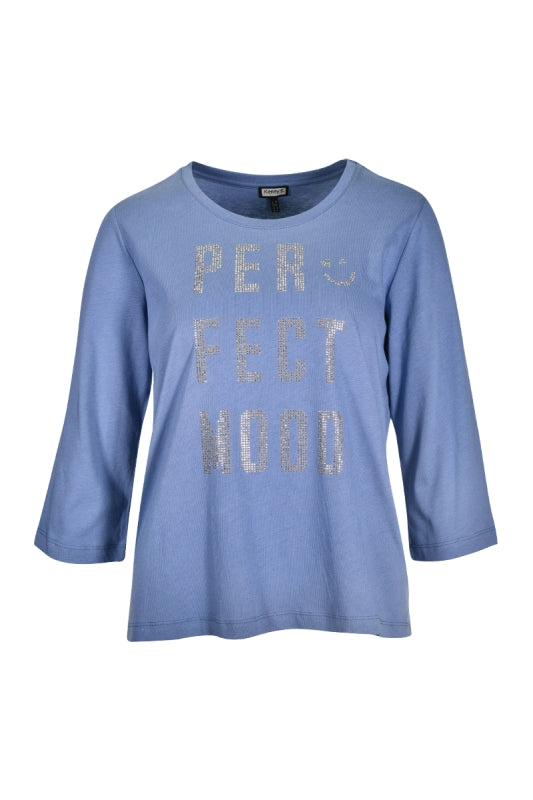 673024 KENNYS Shirt mit 3/4 Arm 3458 sea