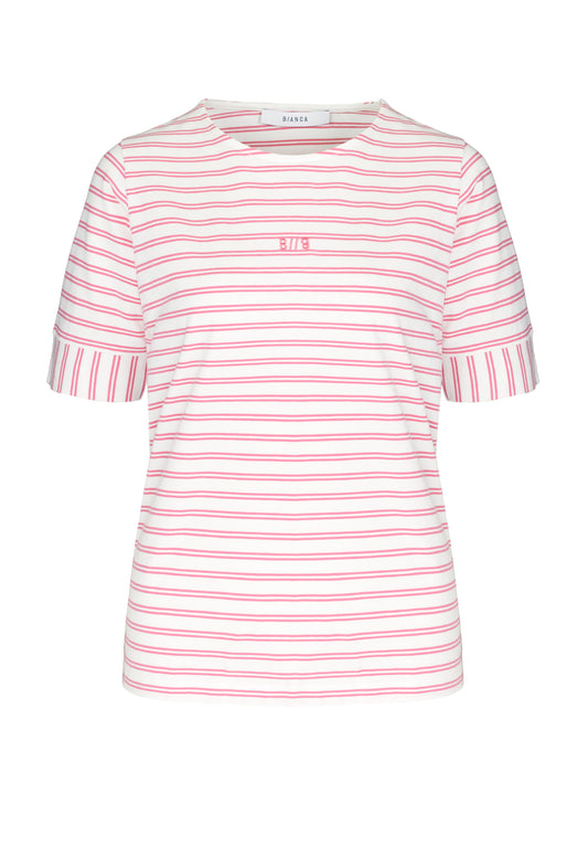 6026 BIANCA - T-Shirt DINIA 396 tulip