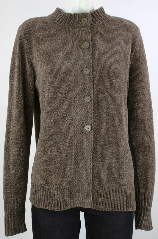 265402 CAPUCCINO - Damen-Strickjacke 820 braun