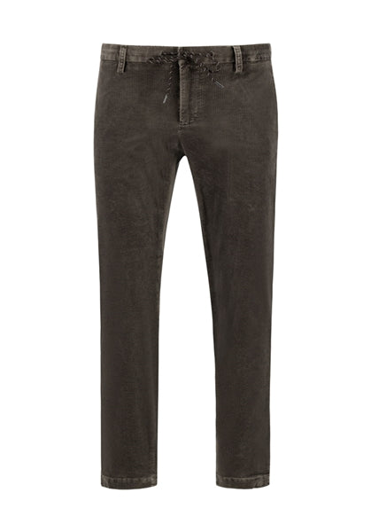 1430 JUMP - ALBERTO pants - Dusty Corduroy 680 military