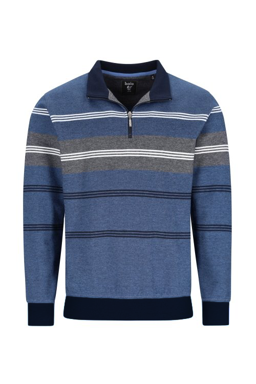 H Sweatshirt Stay FreshPique-Streifen