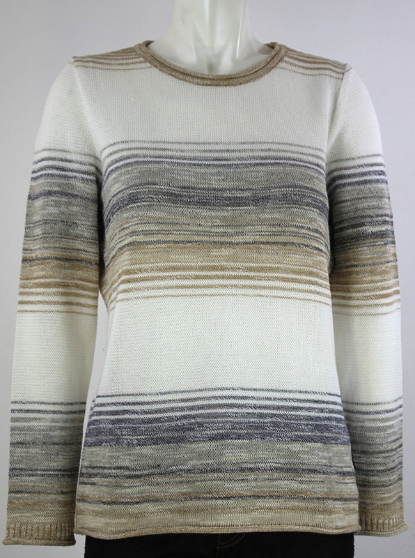265001 CAPUCCINO - Damen Pullover 175 multicolor