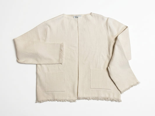 Soft Cardigan With Fringes