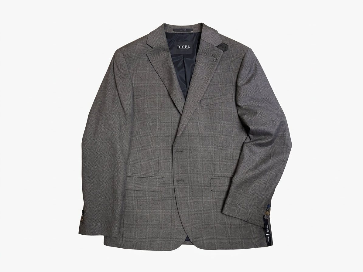 1260033 EZZO - DIGEL Sakko modern fit 33 braun