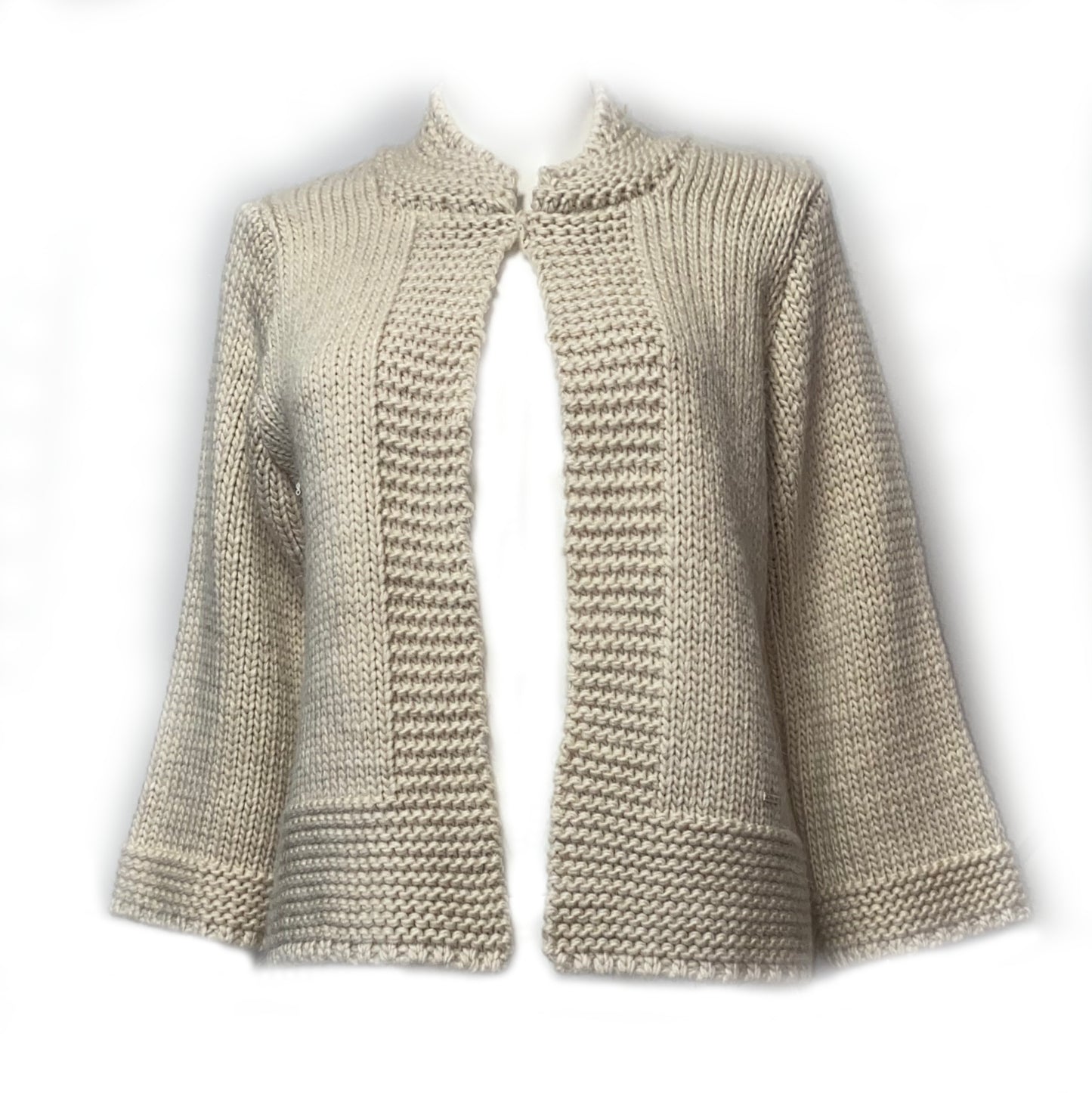 51931465 MORE&MORE - Short Cardigan, 3/4 Sleeve 0038 powder melange