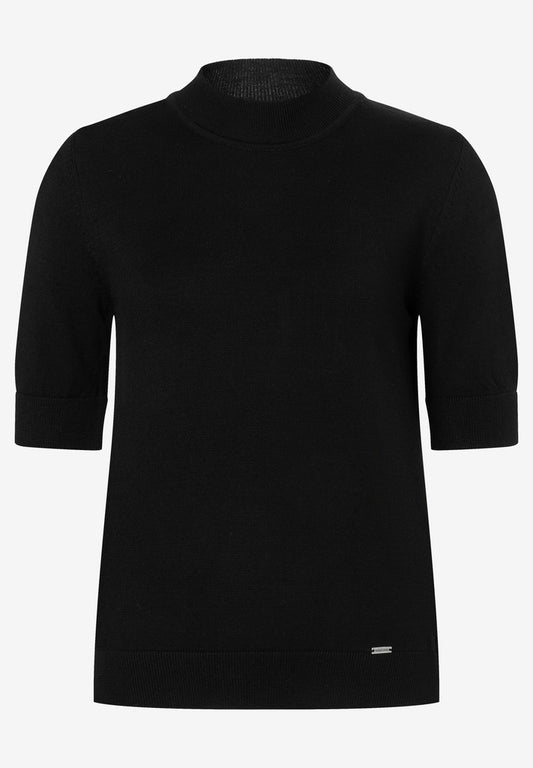 61921452 MORE&MORE - Turtleneck Pullover 0790 black