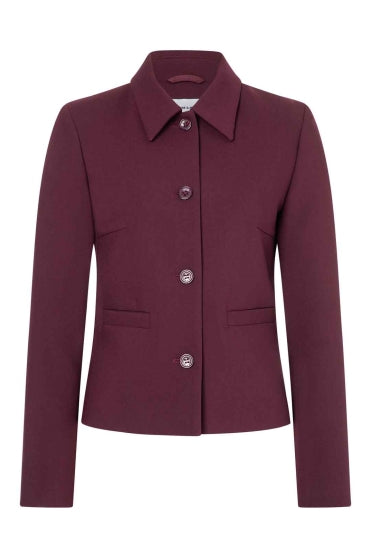 51926400 MORE&MORE - Technical Double Jacket 0564 ruby orchid