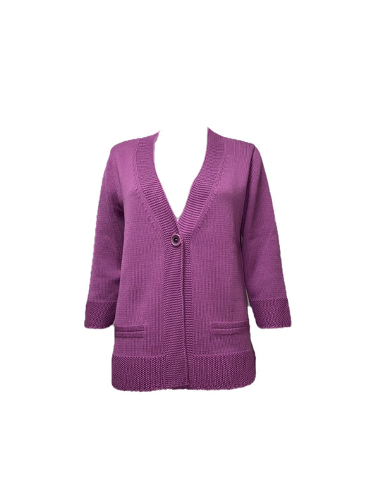 260102 CAPUCCINO Strickjacke 427 violett