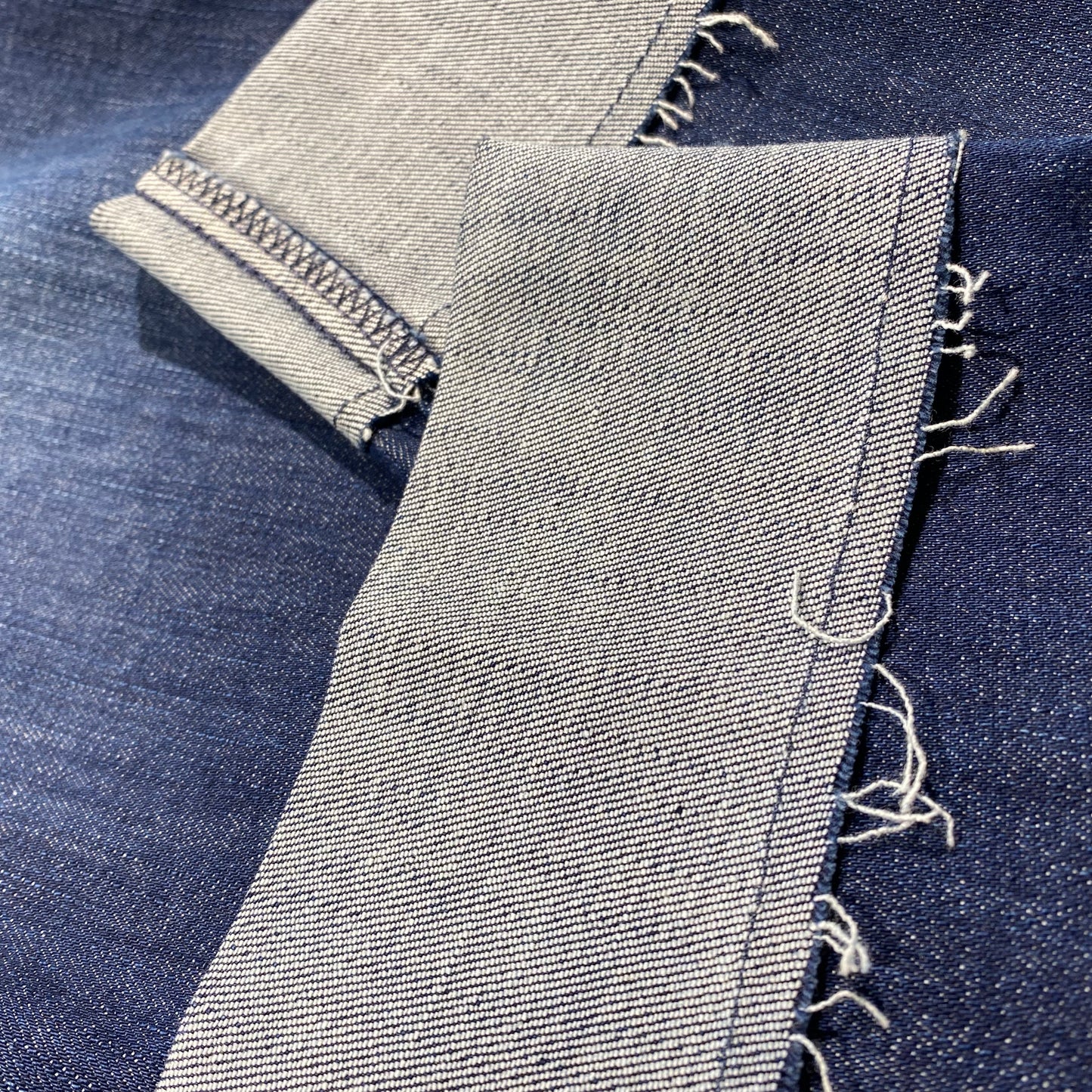 350 DARLEEN CROP TU FRINGE - ANGELS Jeans - 3258 blue used