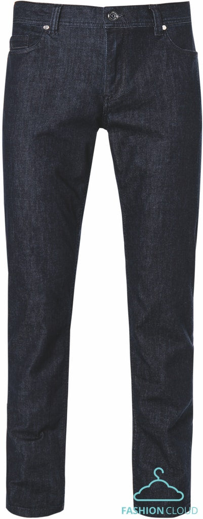1760 PIPE - ALBERTO Pants - Super Stretch Coolmax® Navy