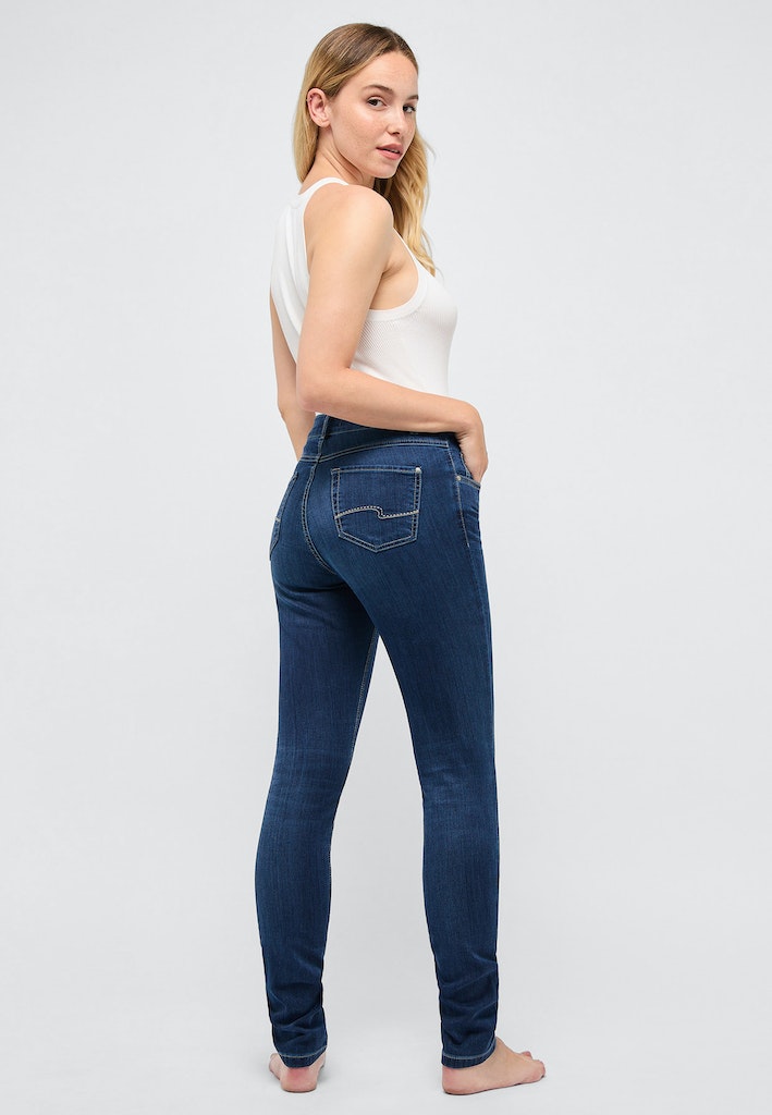 585 Skinny ANGELS Jeans 305 night blue used