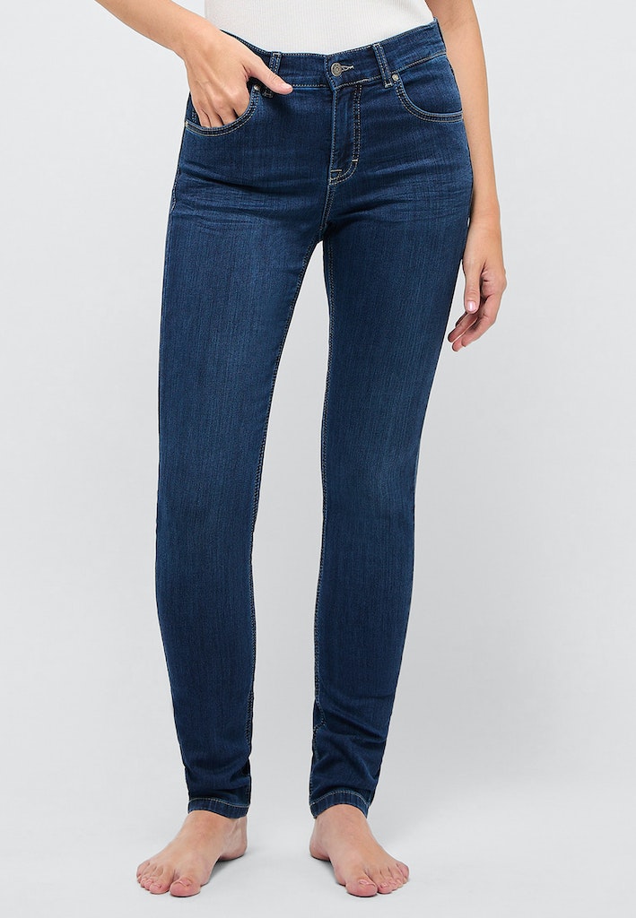 585 Skinny ANGELS Jeans 305 night blue used