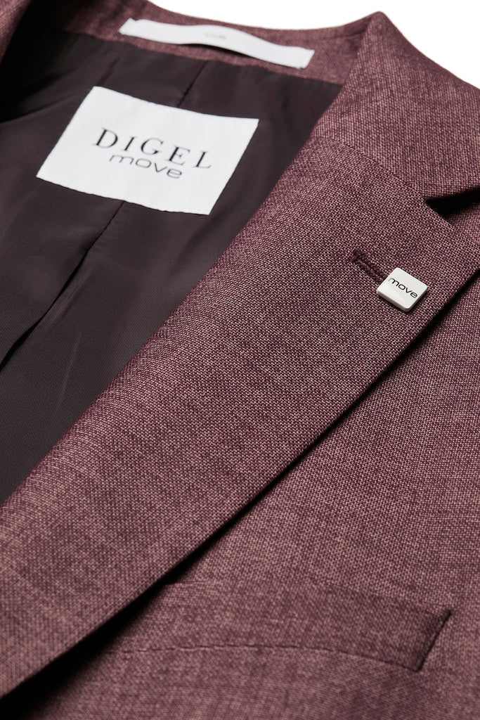 99744 ALLAN - DIGEL - Sakko slim fit 62 rot