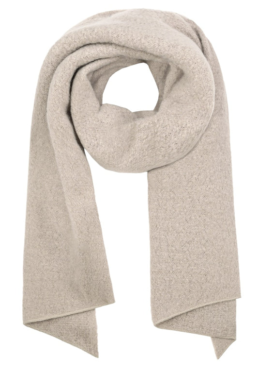 D90012Y72028E AUTHENTIC STYLE - Großer Strickschal 20200 light sand