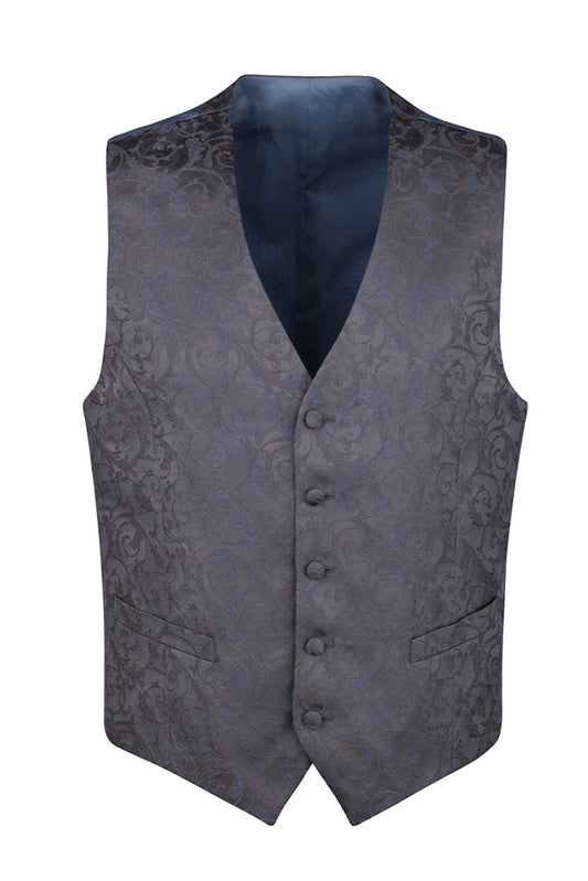 1006927 LAMBERT - DIGEL Ceremony - Weste modern fit 44 grau