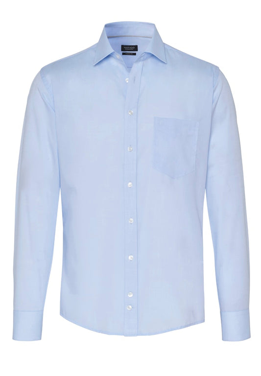 3209-250 HATICO - Essential Hemd regular fit 101 hellblau