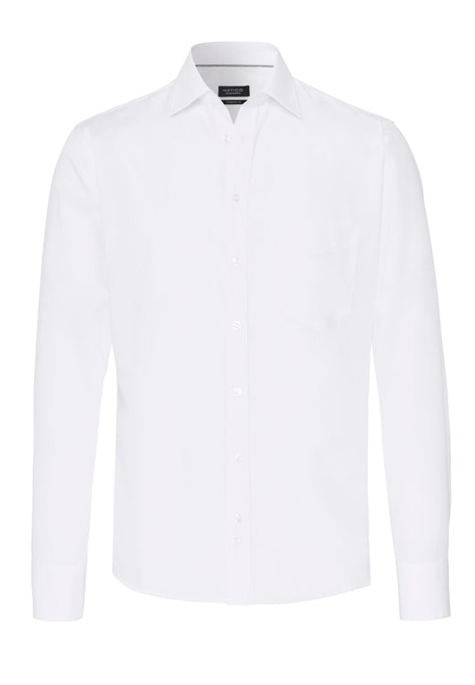3209-250 HATICO - Essential Hemd regular fit 90 weiß