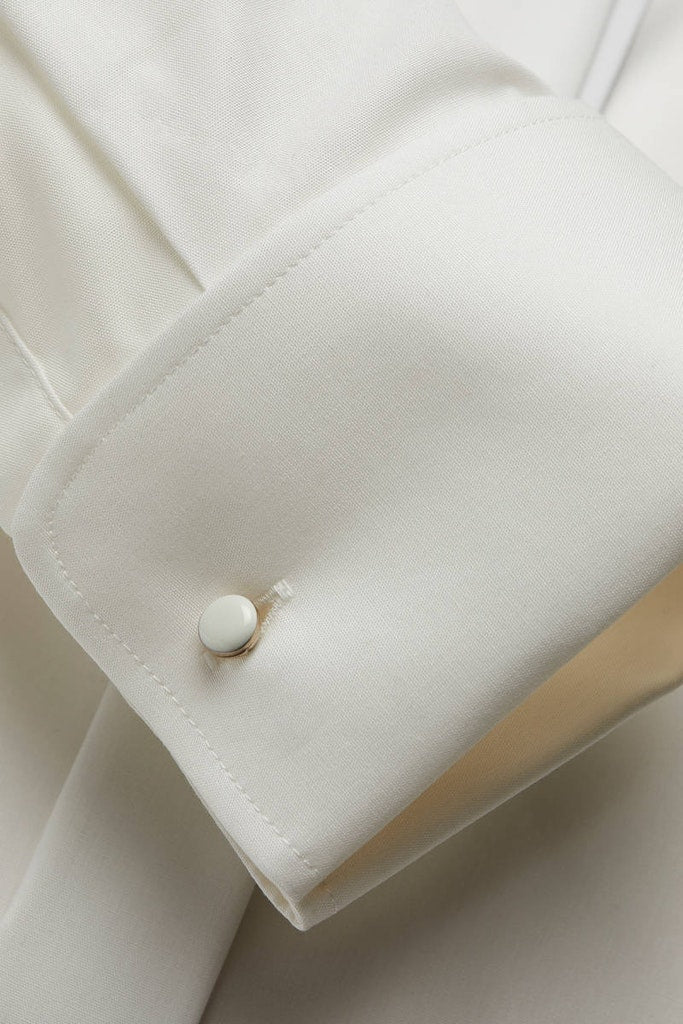 1001219 AURELIUS - DIGEL Ceremony Hemd mit verdeckter Knopfleiste 78 ivory