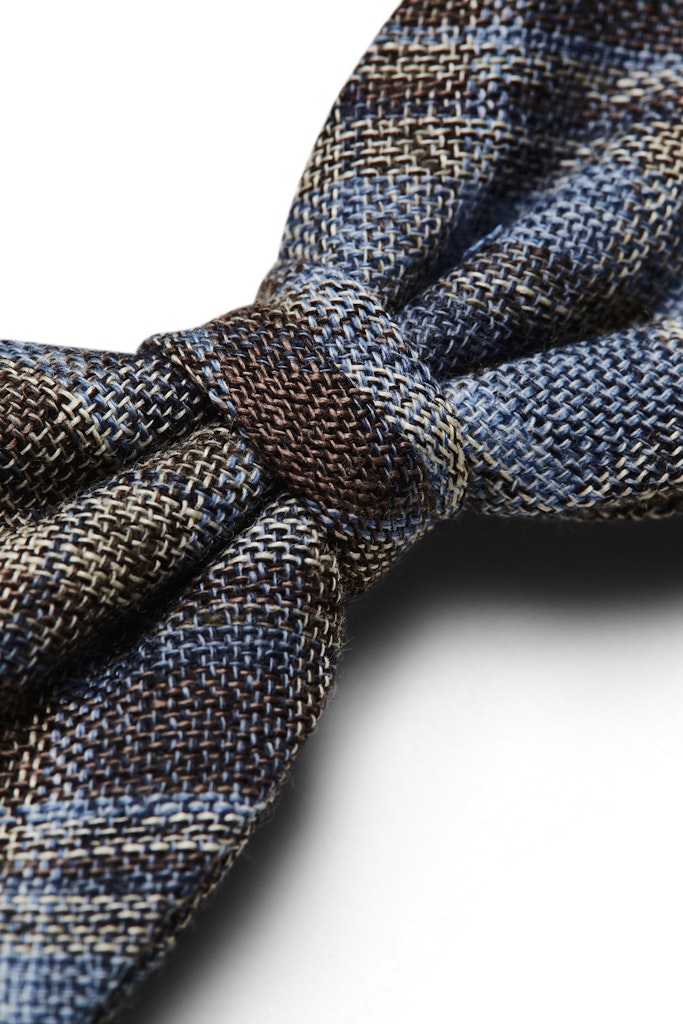 1008926 LESS - DIGEL Ceremony - Fliege mit Einstecktuch 23 blau