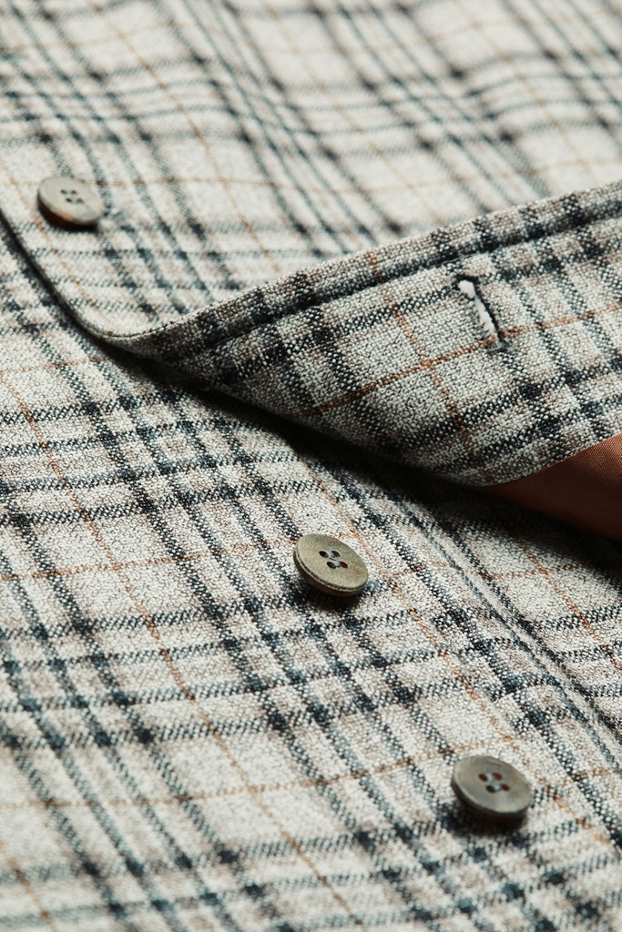 1006931 LUCIEN - DIGEL Ceremony - Weste slim fit 73 beige