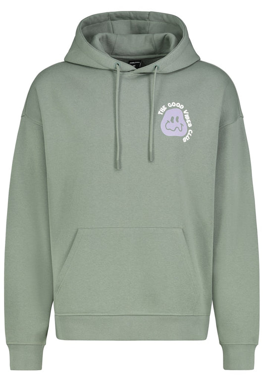 H10600BI21477N - AUTHENTIC STYLE men - Hoodie 12300 mineral green