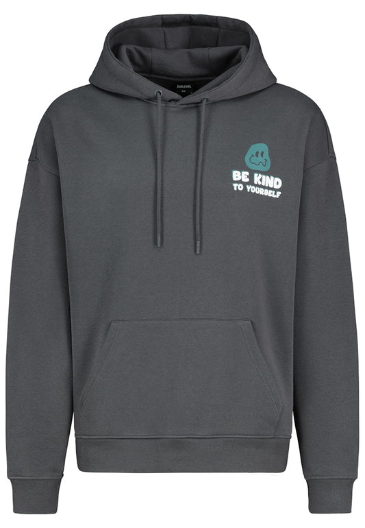 H10600BI21477N - AUTHENTIC STYLE men - Hoodie 23400 anthracite grey