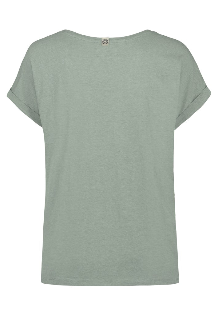 D12041M02460E3 - AUTHENTIC STYLE wmn - T-Shirt 12200 light green