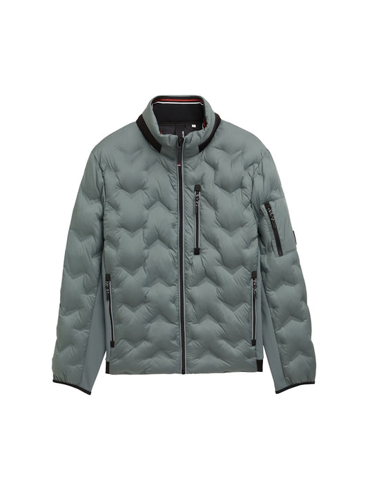 1048128 TOM TAILOR men - Hybridjacke 21951 washed jasper green